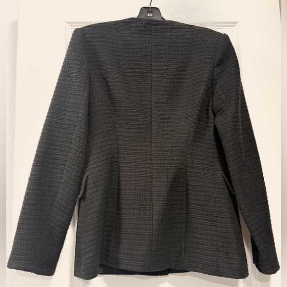 Maje Black Cotton-Tweed Blazer - Picture 5 of 13